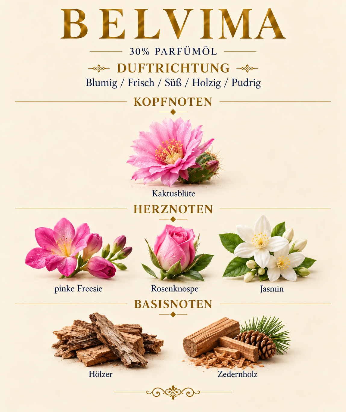 Belvima 2 ml Duftprobe von Pakany®