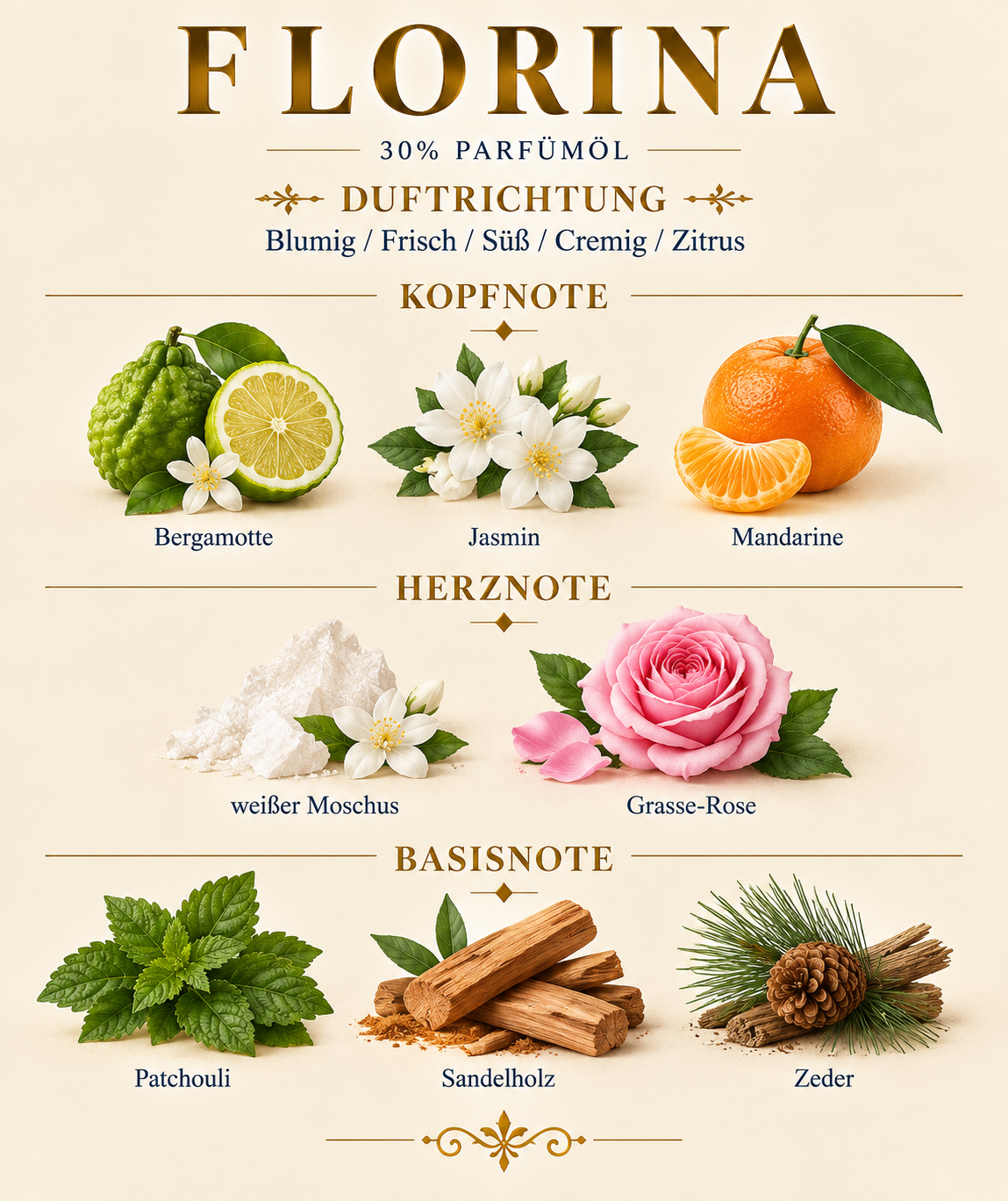 Florina 2 ml Duftprobe von Pakany®
