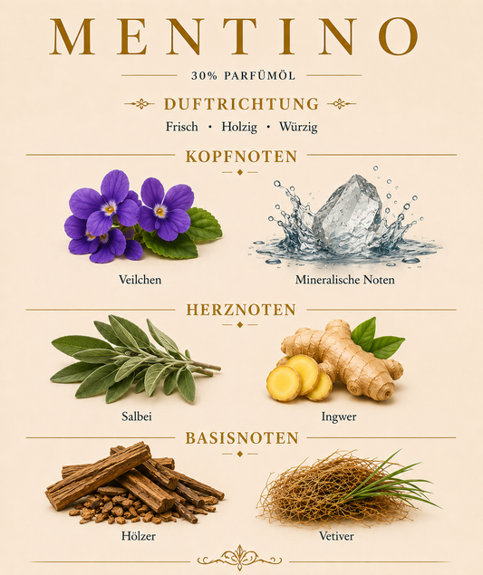 Mentino by Pakany® – Luxuriöses Herrenparfüm