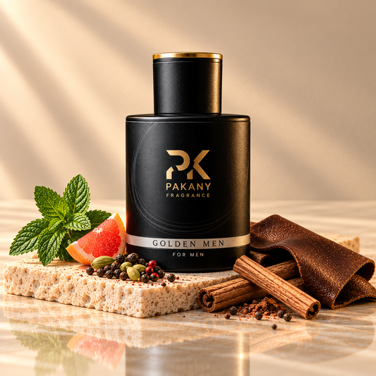 Golden Men by Pakany® – Luxuriöses Herrenparfüm