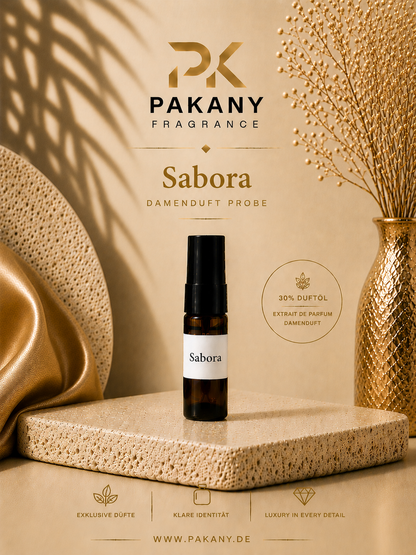 SABORA by Pakany® – Luxuriöses Damenparfum